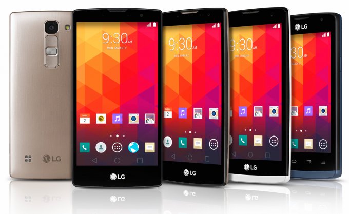 LG представил четыре смартфона среднего класса (2 фото)